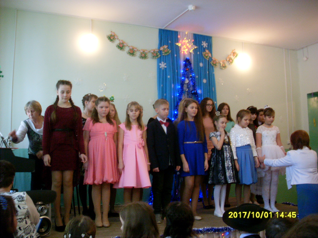 Новогодний концерт в Детской музыкальной школе