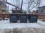 Новая мусоровывозящая техника и контейнеры появились в районах Правобережья
