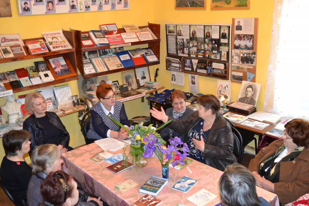 18 мая 2016 года на базе историко-краеведческого музея организован литературный час