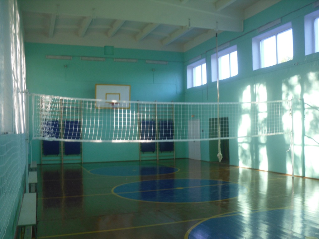 Завершился ремонт спортивного зала средней общеобразовательной школы с.Перевесинка 